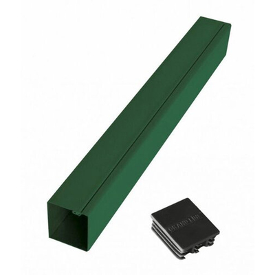 Столб 61х35 с полимерным покрытием, высотой 2,4 метра