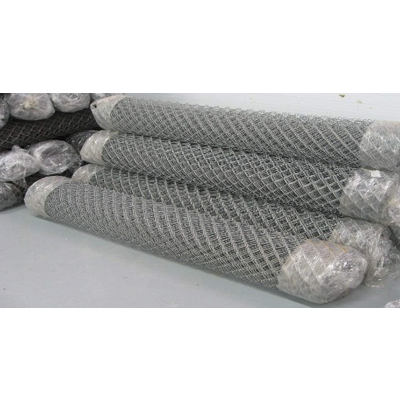 Оцинкованная сетка рабица для забора д. 1,8 высотой 1,8 м