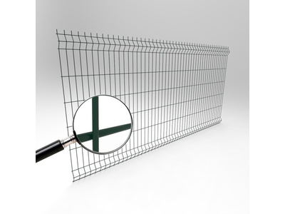 Панель 3D с полимерным покрытием 3/4. Высота 1,7 м